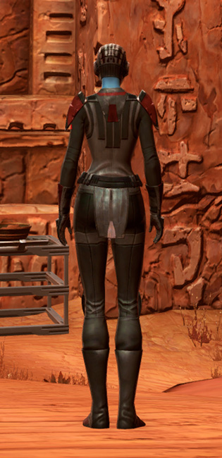 Blade Tyrant Armor Set player-view from Star Wars: The Old Republic.