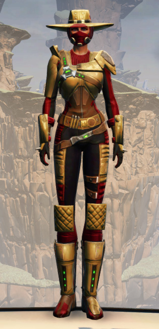 Bounty Tracker Armor Set Outfit from Star Wars: The Old Republic.