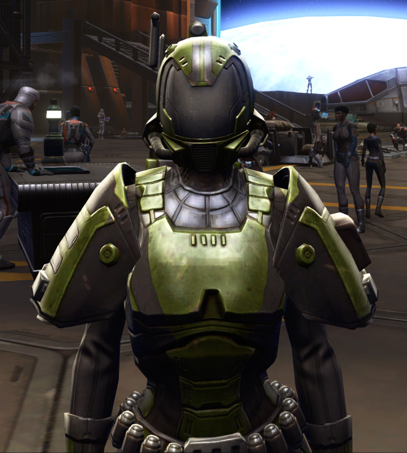 Citadel Boltblaster Armor Set from Star Wars: The Old Republic.