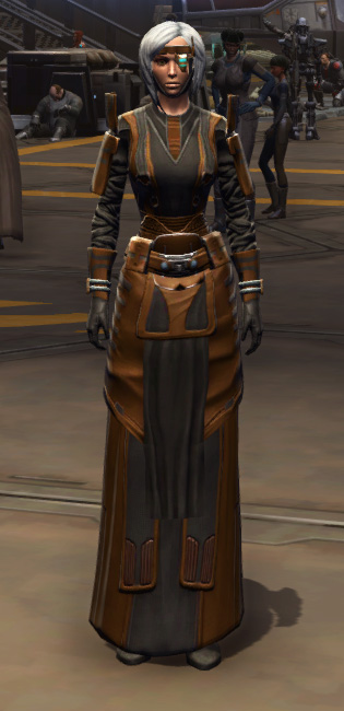 Citadel Force-healer Armor Set Outfit from Star Wars: The Old Republic.