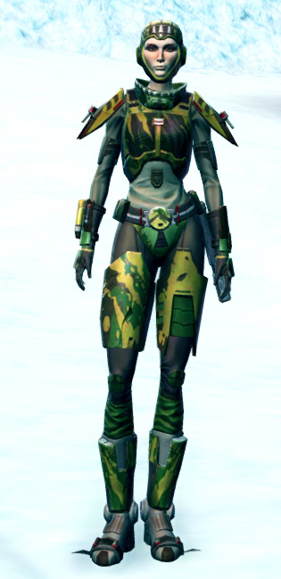 Concealed Hunter Armor Set Outfit from Star Wars: The Old Republic.