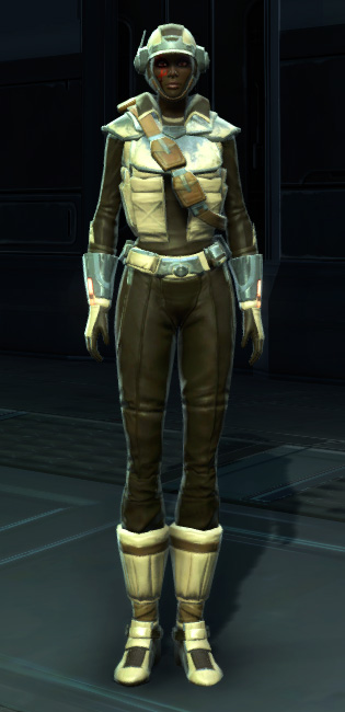 Contraband Runner Armor Set Outfit from Star Wars: The Old Republic.