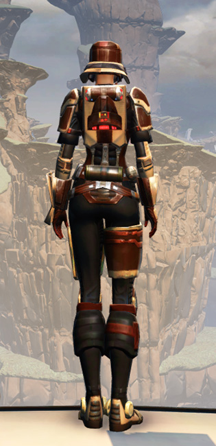 Contract Hunter Armor Set player-view from Star Wars: The Old Republic.