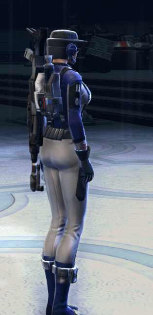 Corellian Agent Armor Set player-view from Star Wars: The Old Republic.