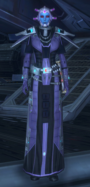 Corellian Inquisitor Armor Set Outfit from Star Wars: The Old Republic.