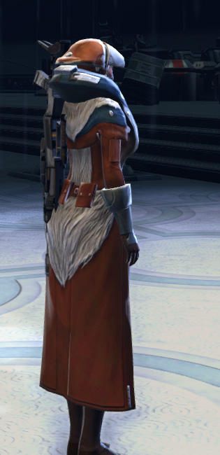 Corellian Smuggler Armor Set player-view from Star Wars: The Old Republic.