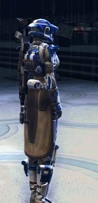 Corellian Trooper Armor Set player-view from Star Wars: The Old Republic.