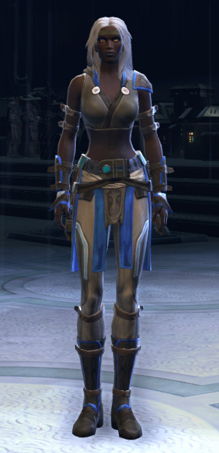 Coruscanti Knight Armor Set Outfit from Star Wars: The Old Republic.