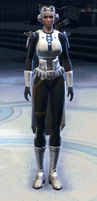 Coruscanti Trooper Armor Set Outfit from Star Wars: The Old Republic.