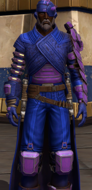 Cybernetic Pauldron dyed in SWTOR.