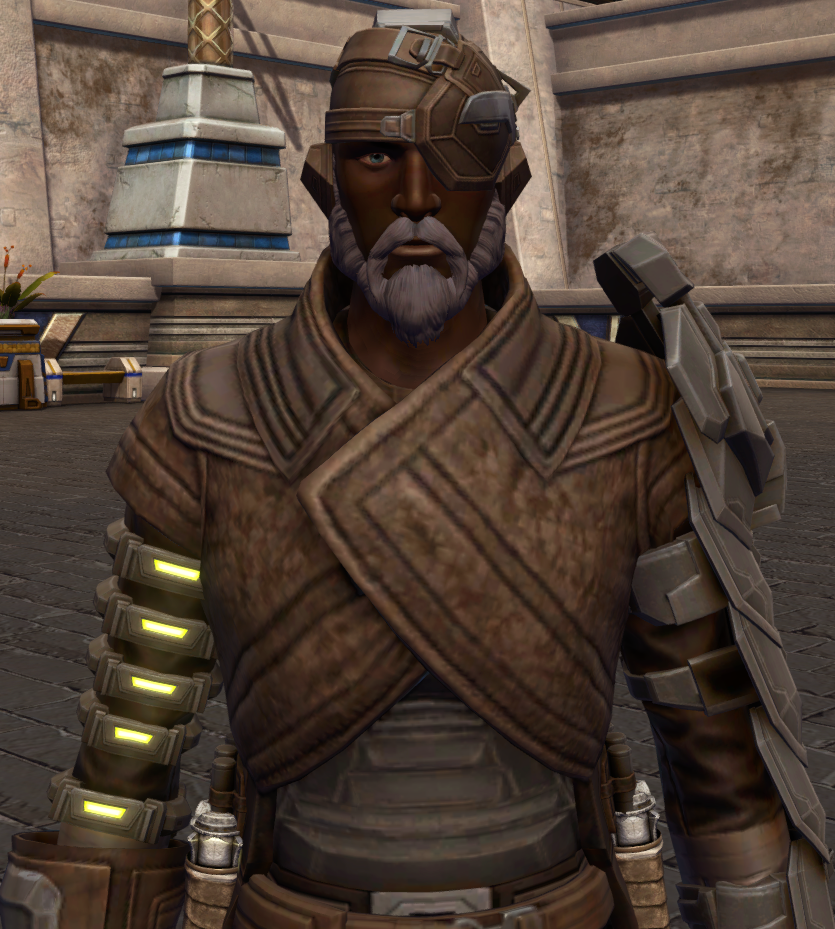 Cybernetic Pauldron Armor Set from Star Wars: The Old Republic.