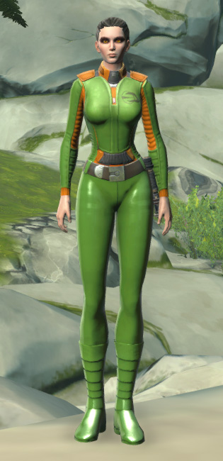 Czerka Corporate Shirt Armor Set Outfit from Star Wars: The Old Republic.