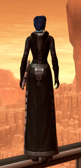 Dark Acolyte Armor Set player-view from Star Wars: The Old Republic.