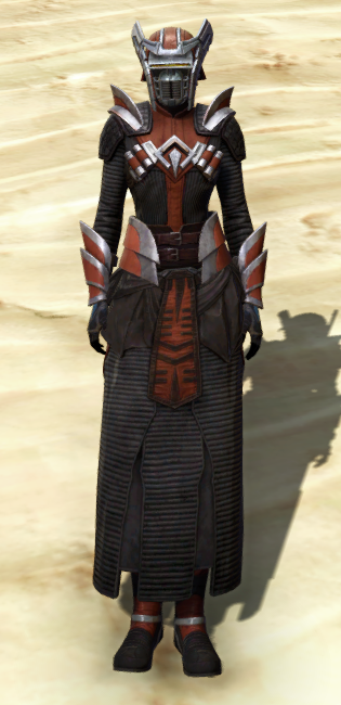 Dark Interrogator Armor Set Outfit from Star Wars: The Old Republic.