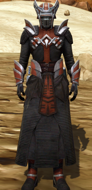 Dark Interrogator Armor Set Outfit from Star Wars: The Old Republic.