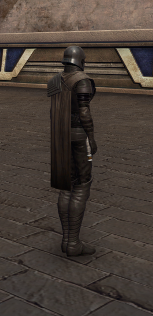 Dark Marauder Armor Set player-view from Star Wars: The Old Republic.