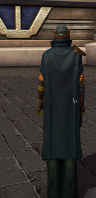 Dashing Rogue Armor Set player-view from Star Wars: The Old Republic.