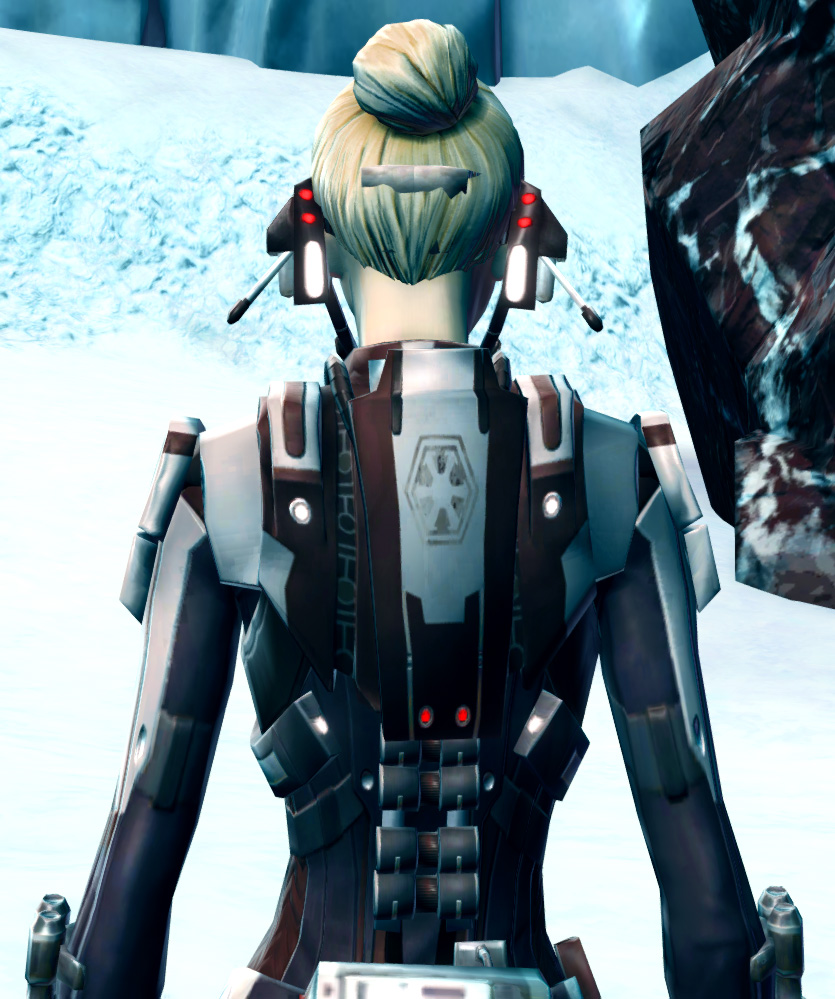 Deadeye Armor Set detailed back view from Star Wars: The Old Republic.