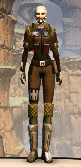 Death Claw Armor Set Outfit from Star Wars: The Old Republic.