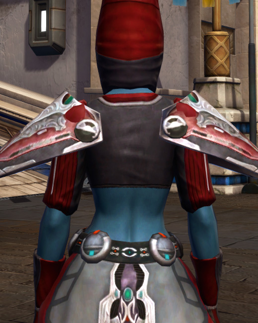 Death Knell Armor Set Back from Star Wars: The Old Republic.