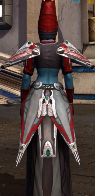 Death Knell Armor Set player-view from Star Wars: The Old Republic.