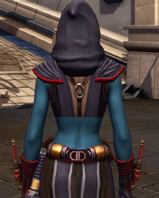 Decelerator Armor Set Back from Star Wars: The Old Republic.