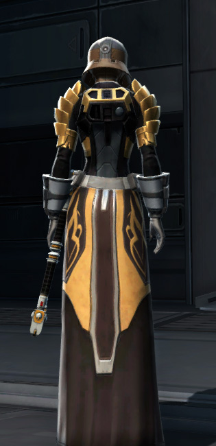 Defiant Asylum MK-26 (Synthweaving) (Imperial) Armor Set player-view from Star Wars: The Old Republic.