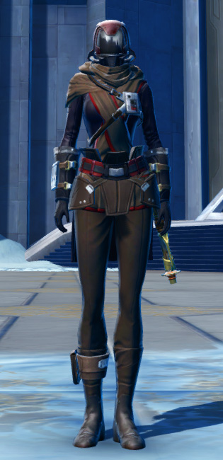 Defiant Mender MK-16 (Synthweaving) Armor Set Outfit from Star Wars: The Old Republic.