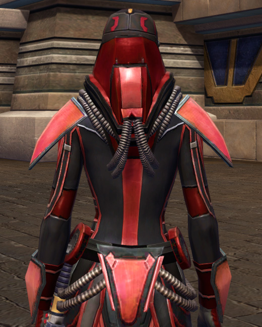Dire Retaliation Armor Set Back from Star Wars: The Old Republic.