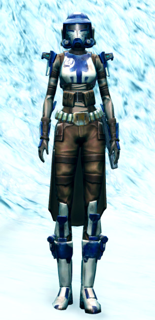 Disciplined Conscript Armor Set Outfit from Star Wars: The Old Republic.