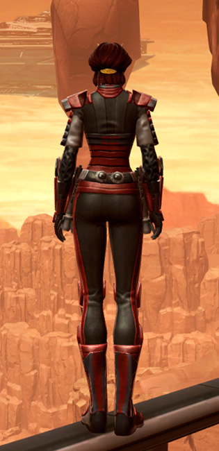 Dramassian Aegis Armor Set player-view from Star Wars: The Old Republic.