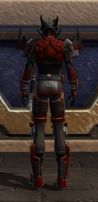 Dreadseed Armor Set player-view from Star Wars: The Old Republic.