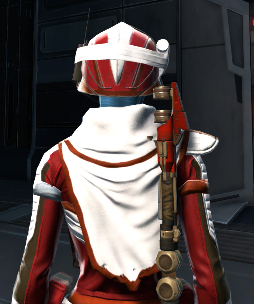 Dreamsilk Force Expert Armor Set detailed back view from Star Wars: The Old Republic.