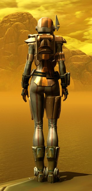 Electrum Onslaught Armor Set player-view from Star Wars: The Old Republic.