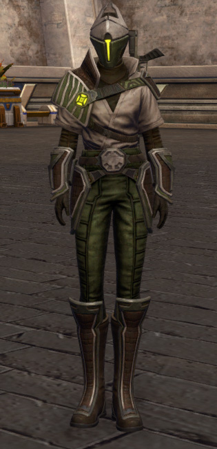 Elite Decurion Armor Set Outfit from Star Wars: The Old Republic.