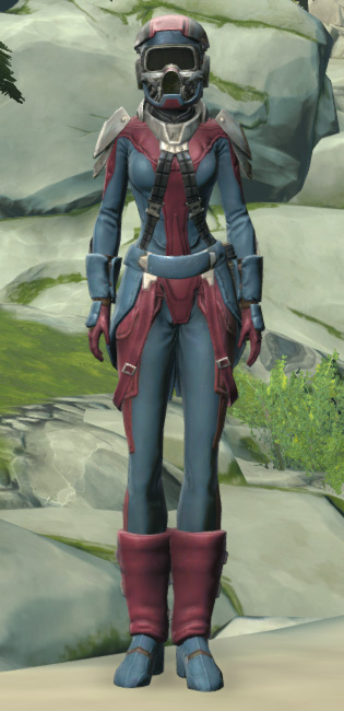 Elite Regulator Armor Set Outfit from Star Wars: The Old Republic.