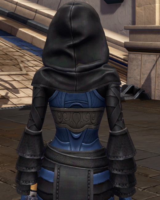 Empowered Restorer Armor Set Back from Star Wars: The Old Republic.