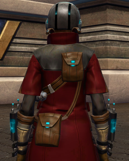 Escape Artists Armor Set Back from Star Wars: The Old Republic.