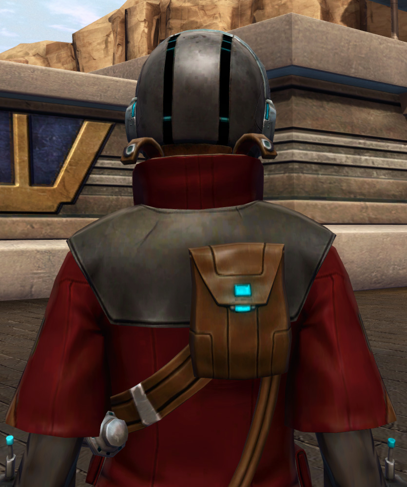 Escape Artists Armor Set detailed back view from Star Wars: The Old Republic.