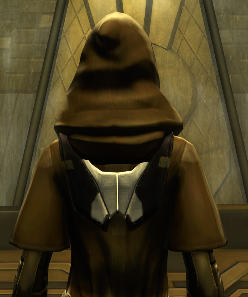 Eternal Conqueror Pummeler Armor Set detailed back view from Star Wars: The Old Republic.