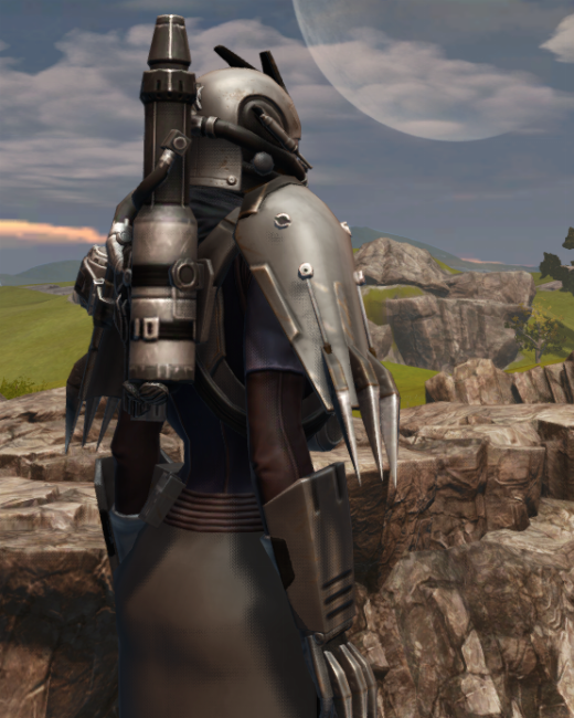 Eternal Commander MK-14 Asylum / MK-12 Armor Set Back from Star Wars: The Old Republic. Eternal Commander MK-14 Asylum / MK-12 Armor Set Back from Star Wars: The Old Republic. - BACK
