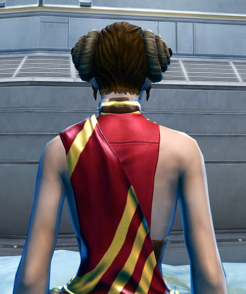 Euphoric Corellian Armor Set detailed back view from Star Wars: The Old Republic.