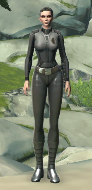 Exchange Corporate Shirt Armor Set Outfit from Star Wars: The Old Republic.