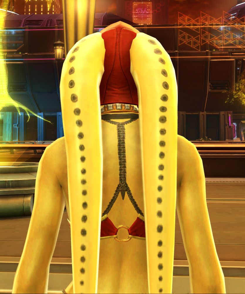 Exquisite Dancer Armor Set detailed back view from Star Wars: The Old Republic.