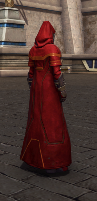 Force Pilgrim Armor Set player-view from Star Wars: The Old Republic.