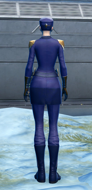 Formal Militant Armor Set player-view from Star Wars: The Old Republic.