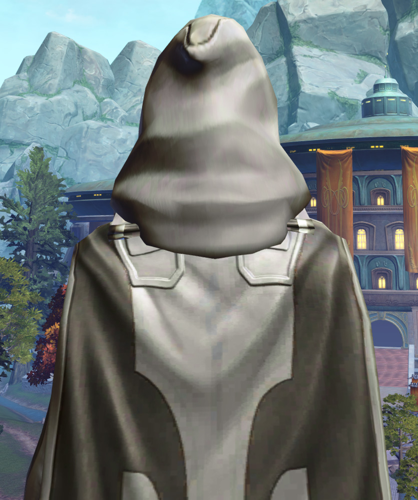 Fortified Phobium Armor Set detailed back view from Star Wars: The Old Republic.