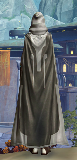Fortified Phobium Armor Set player-view from Star Wars: The Old Republic.
