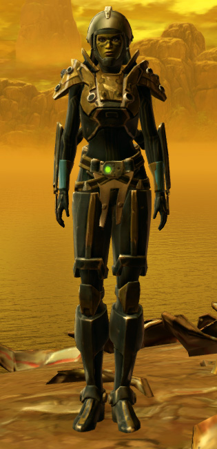 Frasium Asylum Armor Set Outfit from Star Wars: The Old Republic.