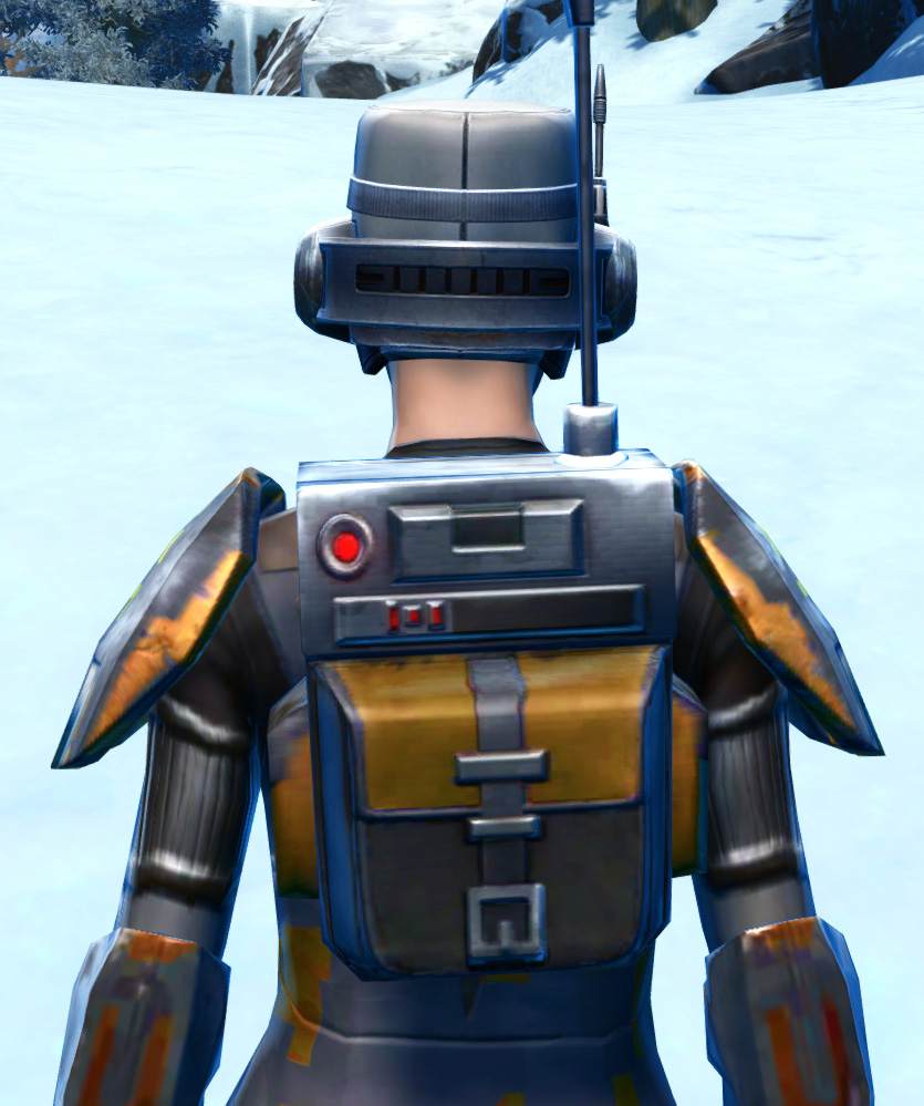 Frasium Asylum Armor Set detailed back view from Star Wars: The Old Republic.